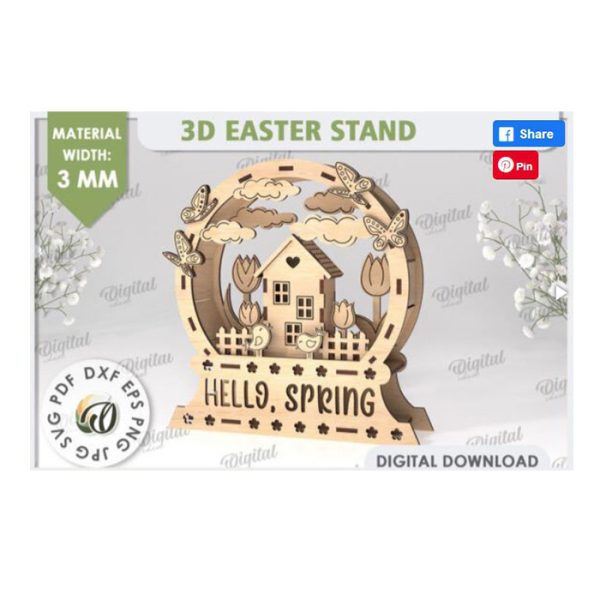 مدل سه بعدی ماکت خانه -مدل برش لیزری