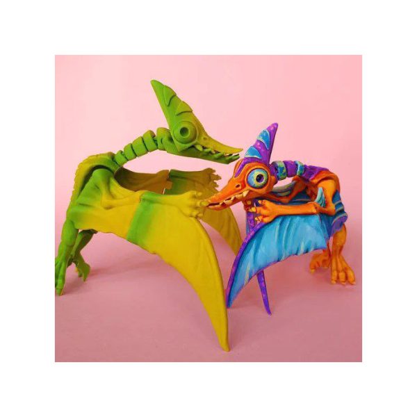 مدل سه بعدی دایناسور پرنده