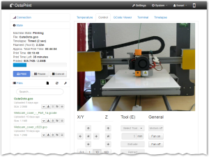 نرم‌افزارهای پرینت سه‌بعدی OctoPrint