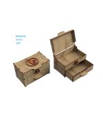 فایل لیزری جعبه چوبی طرح اژدها – مناسب هدیه یا جواهرات (۲ مدل)