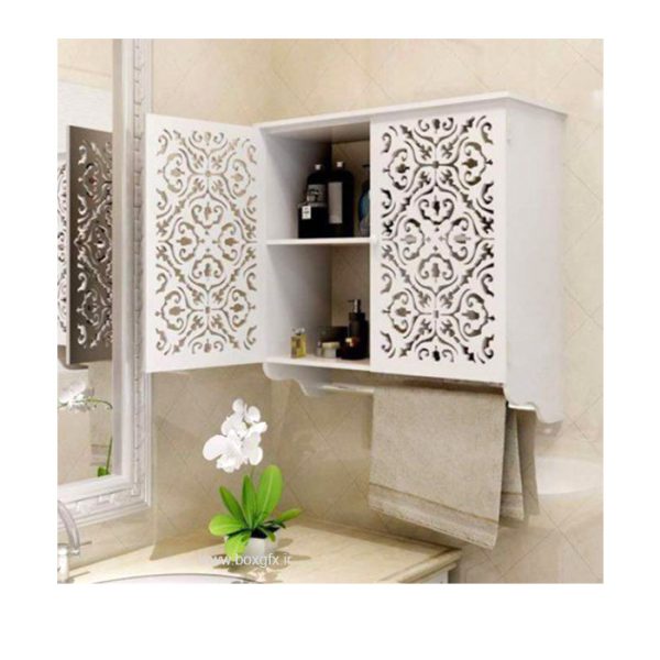 فایل برش لیزری استند چوبی دیواری – طرح کاربردی و مدرن | فرمت DXF